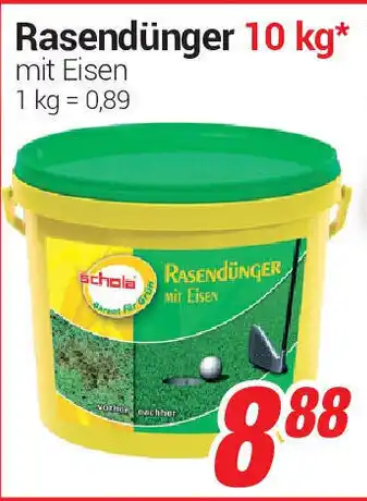 CENTERSHOP Rasendünger 10 kg Angebot