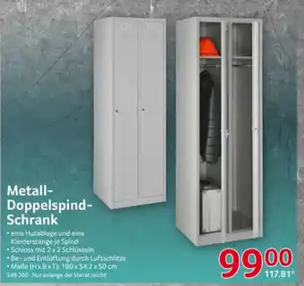 Selgros Metall-Doppelspindschrank Angebot