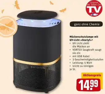 REWE City Nückenschutzlampe mit UV Licht Starlyf Angebot