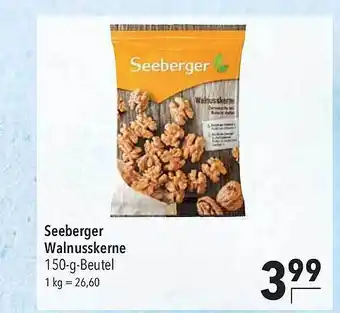 CITTI Markt Seeberger walnusskerne Angebot