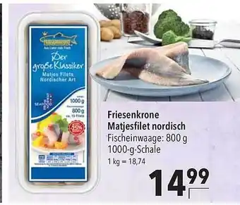 CITTI Markt Friesenkrone matjesfilet nordisch Angebot