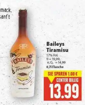 E-Center Baileys tiramisu Angebot