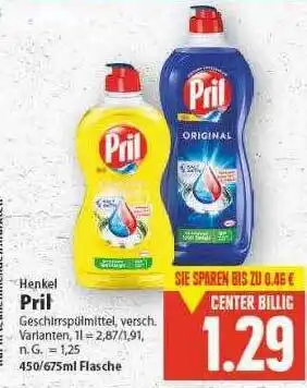 E-Center Henkel pril Angebot