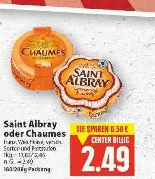 E-Center Saint albray oder chaumes Angebot