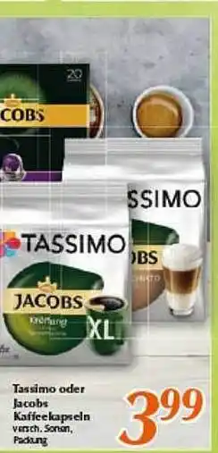 inkoop Tasstimo oder jacobs kaffeekapseln Angebot