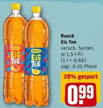 REWE City Rauch Eis Tee 1,5L Angebot