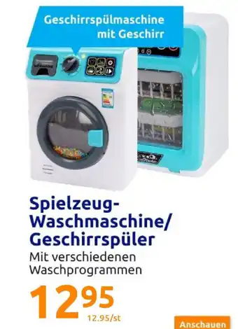 Action Spielzeug-Waschmaschine/Geschirrspuler Angebot