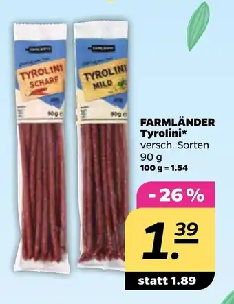 NETTO Farmländer Tyrolini 90g Angebot