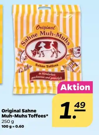 NETTO Original Sahne Muh Muhs Toffees 250g Angebot