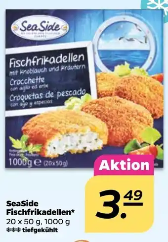 NETTO SeaSide Fischfrikadellen 1000g Angebot