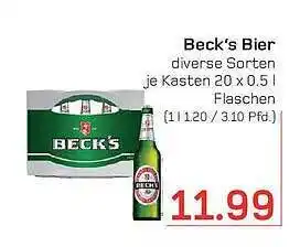 akzenta Beck's bier Angebot