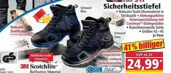 Norma Sicherheitsstiefel oder scotchlite cool max Angebot