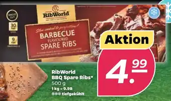 NETTO RibWorld BBQ Spare Ribs 500g Angebot