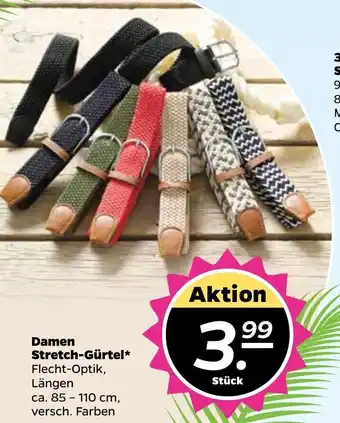 NETTO Damen Stretch Gürtel Angebot