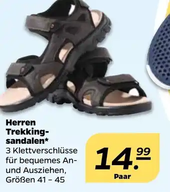 NETTO Herren Trekking sandalen Angebot