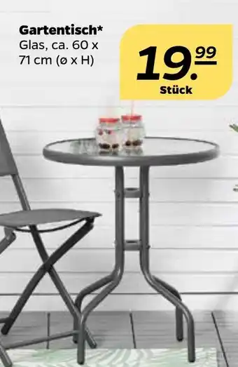 NETTO Gartentisch Angebot