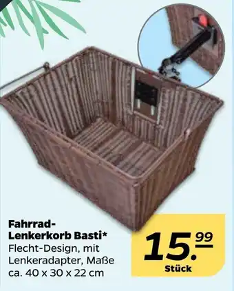 NETTO Fahrrad Lenkerkorb Basti Angebot