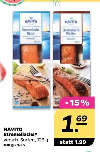 NETTO Navito Stremellachs 125g Angebot