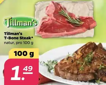 NETTO Tillmann's T-Bone Steak 100g Angebot