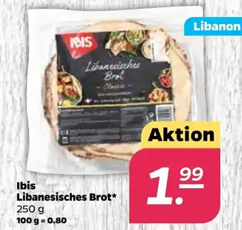 NETTO Ibis Libanesisches Brot 250g Angebot
