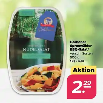 NETTO Golßener Spreewälder BBQ  Salat 500g Angebot