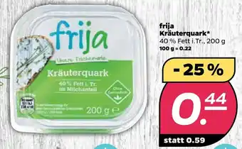 NETTO Frija Kräuterquark 200g Angebot