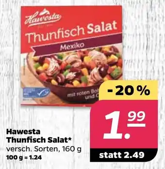 NETTO Hawesta Thunfisch Salat 160g Angebot