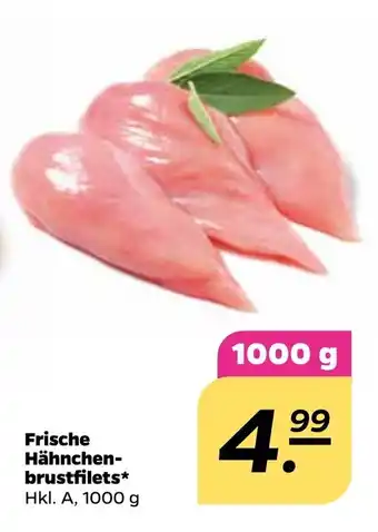 NETTO Frische Hähnchenbrustfilets 1000g Angebot