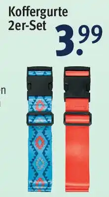 Rossmann Koffergurte 2er Set Angebot