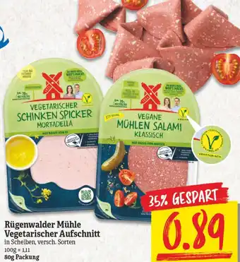 NP Discount Rügenwalder Mühle Vegetarischer Aufschnitt 80g Angebot