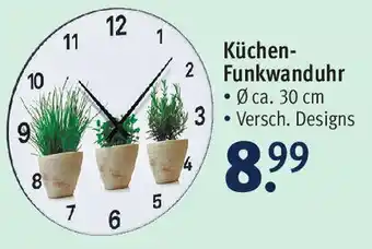 Rossmann Küchen Fankwanduhr Angebot