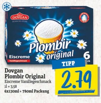 NP Discount Dovgan Plombir Original 6x130=780ml Angebot