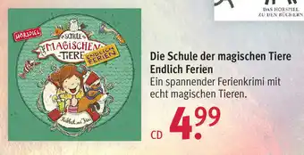 Rossmann Die Schule der magischen Tiere Endlich Ferien Angebot