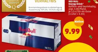 PENNY Red Bull Energy Drink 12x250ml Angebot