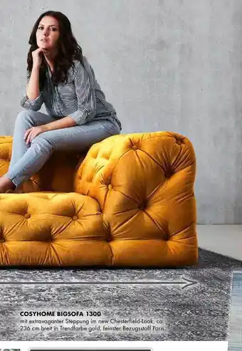 Trösser Cosyhome Bigsofa 1300 Angebot