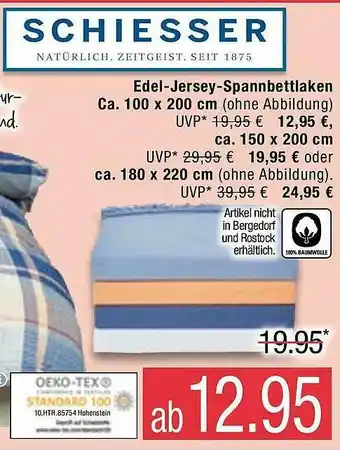 Marktkauf Edel-jersey-spannbettlaken Angebot