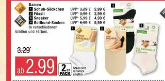 Marktkauf Nur Die Nur Der Damen Schuh-söckchen, Füssli, Sneaker Oder Rollbund-socken Angebot