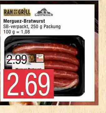 Marktkauf Ran Grill Gutfleisch Merguez-bratwurst Angebot