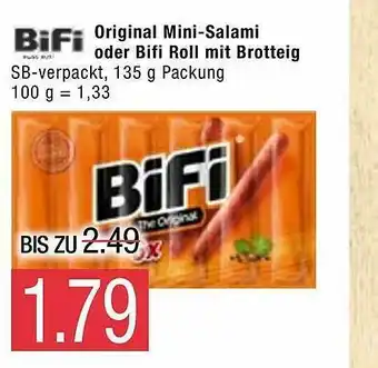 Marktkauf Bifi Original Mini-salami Oder Bifi Roll Mit Brotteig Angebot