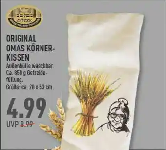 Marktkauf Gözze Original Omas Körnerkissen Angebot