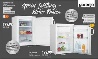 Marktkauf Gorenje Gefrierschrank F492pw Angebot