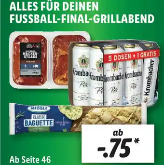 Lidl Alles Für Deinen Fussball Final Grillabend Angebot