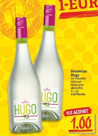 NP Discount Vescovino Hugo 0,75L Angebot