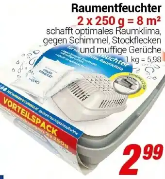 CENTERSHOP Raumentfeuchter 2 x 250 g Angebot