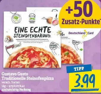 NP Discount Gustavo Gusto Traditionelle Steinofenpizza 410/460/475g Angebot