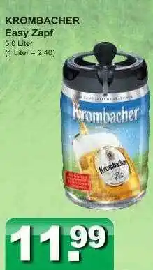 Getränkeparadies Gefromm Krombacher easy zapf Angebot