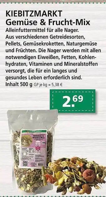 Kiebitzmarkt Gemüse & frucht-mix Angebot