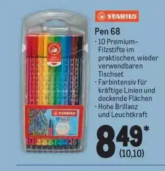 METRO Stabilo pen 68 Angebot