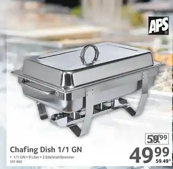 Selgros Chafing dish 1-1 gn aps Angebot