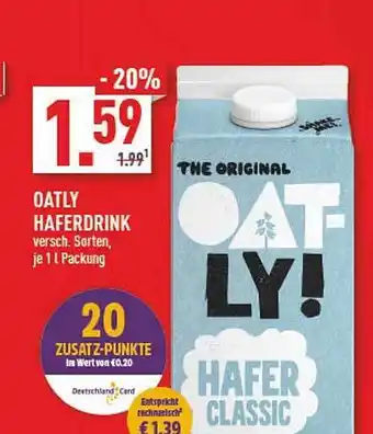 Marktkauf Oatly haferdrink Angebot